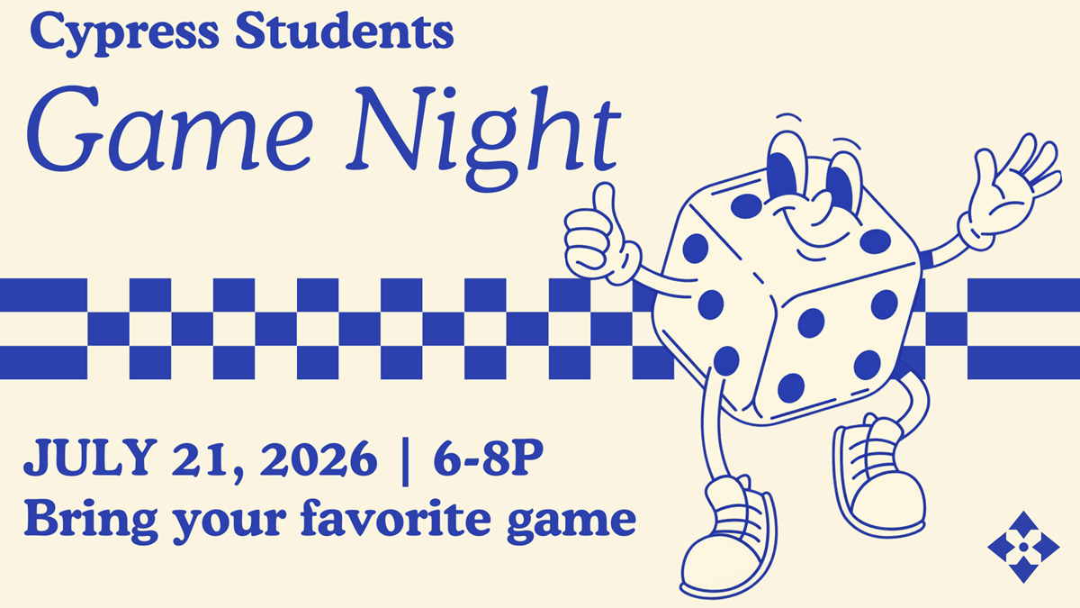 HFBC Event Artwork: Cypress Students Game Night