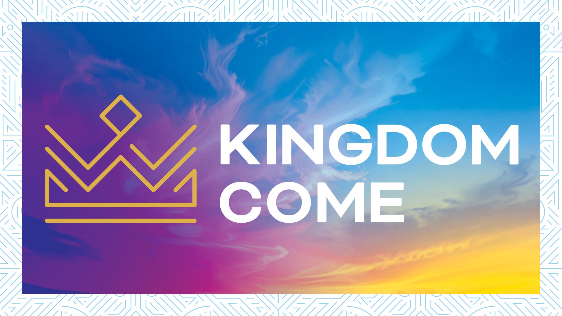 Houston's First Message: Kingdom Come - Take Up Your Cross