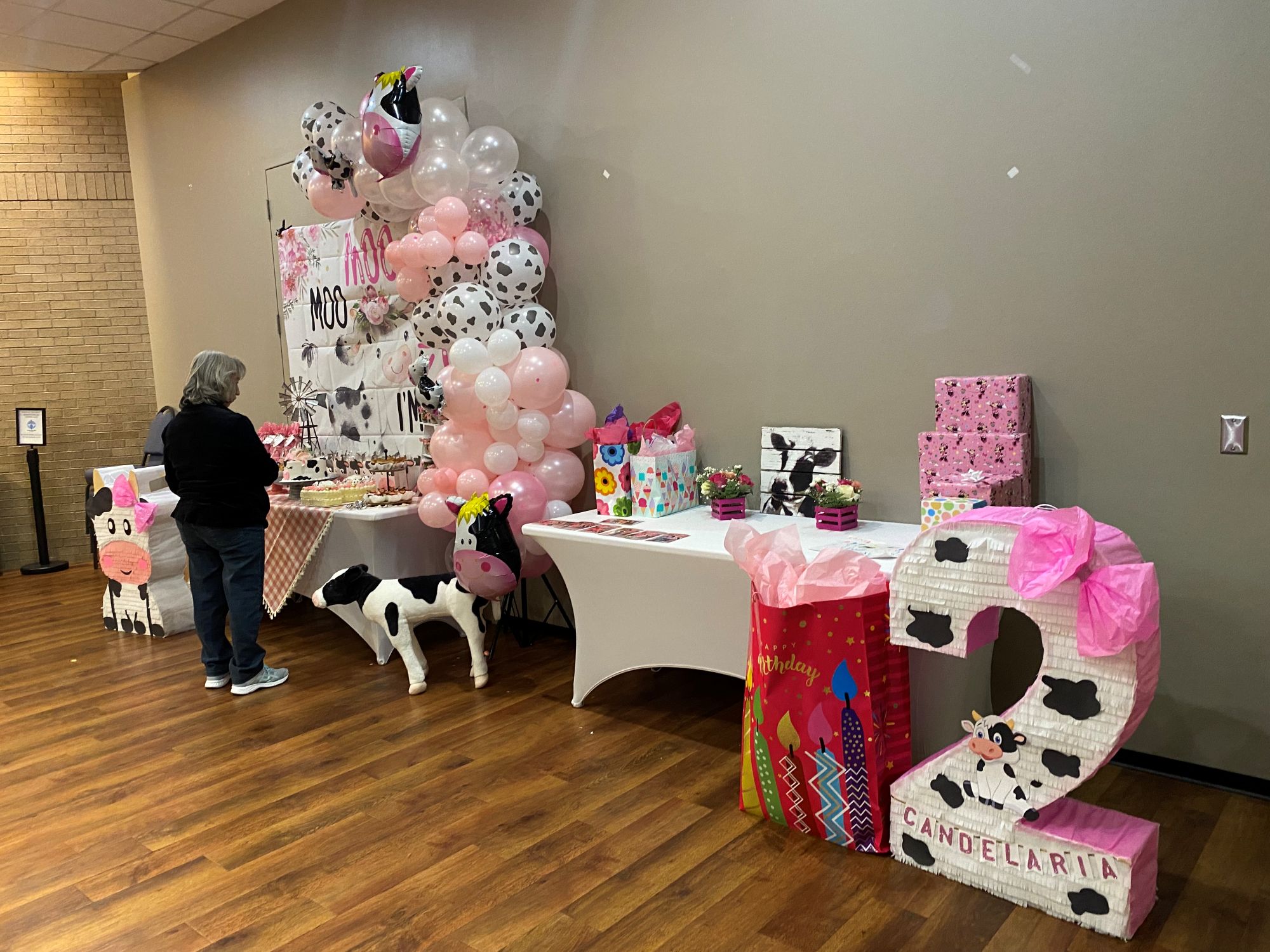 Hosting a second birthday party at the HFBC Fitness & Recreation center