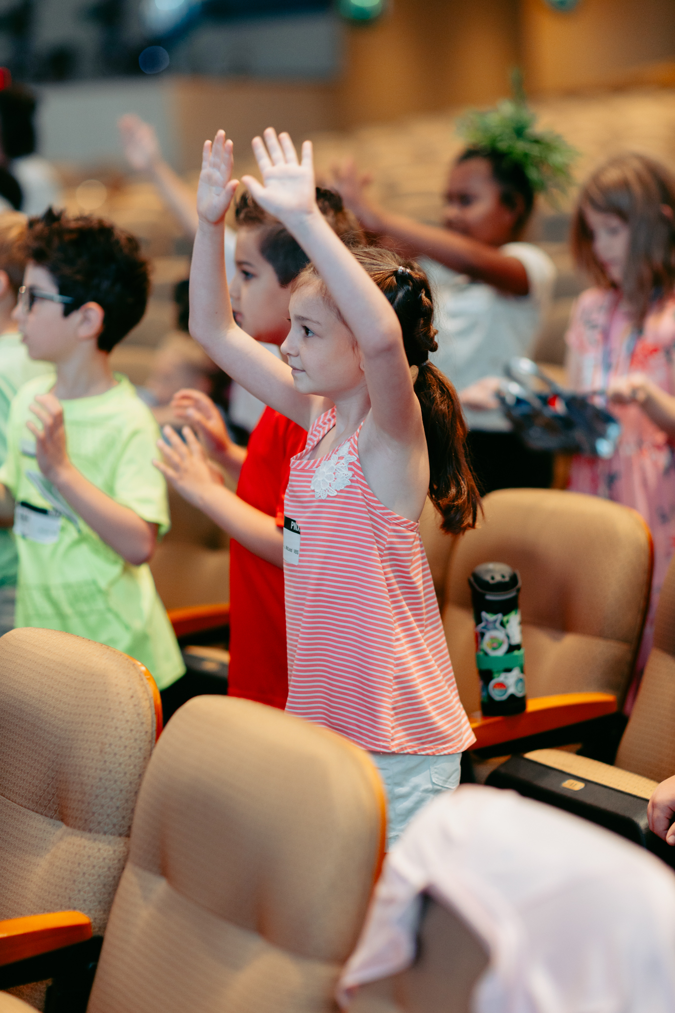 Kids worshipping Jesus at HFBC